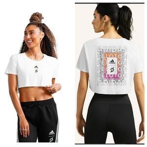 Adidas X Peloton Cropped Shirt